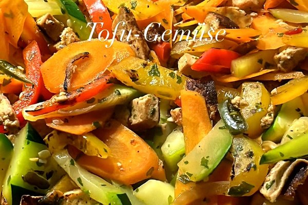 Tofu-Gemüsepfanne